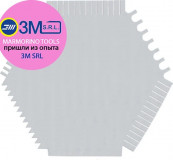 Marmorino Tools Decorative tool with a plastic handle