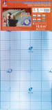 Solid underlay-accordion with an insulating layer, on adhesive tape, orange /10 sq.m/ 3mm 10m*1050*500mm