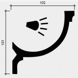 Europlast КАРНИЗ 1.50.261