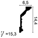 Orac Decor молдинг  C303