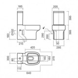 Toilet BE YOU  S10096523600000, S10062866600000, S80006462300000