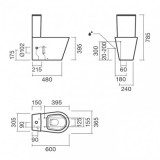 Toilet GLAM BTW  S10069323300000, S10069566600000, S80006761800000