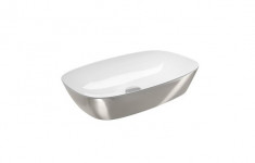 Catalano wash basin Greenlux 60X40 WHB White/Silver 160APGRLXBA, 5PCSC00