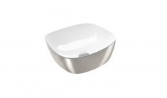 Catalano wash basin Greenlux 40X40 WHB White/Silver 140APGRLXBA, 5PCSC0