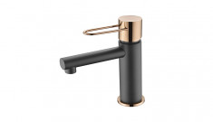 IMEX ծորակ լվացարանի MILOS Matt Black/Rose Gold BDY027-1NOR