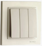 Mono Electric Triple One Way Switch (3 Gang 1 Way) 500-001722-114