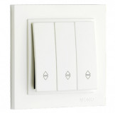 Mono Electric Triple Two Way Switch (3 Gang 2 Way) 500-001902-108