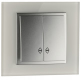 Mono Electric L/D DOUBLE WAY SWITCH silver 500-002123-111