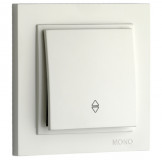 Mono Electric L/D INTERMEDIATE SWITCH (MECHANISM + COVER PLATE)SILVER 500-002125-112