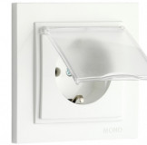 Mono Electric Triple One Way Switch with Protection Cover 500-001921-118