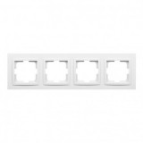 Mono Electric 4 Gang Frame white 102-190000-163
