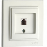 Mono Electric Telephone Socket Outlet 500-000105-124
