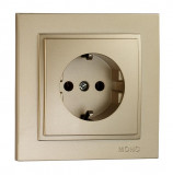 Mono Electric L/D МЕХАНИЗМ С ПАНЕЛЬЮ РОЗЕТКИ С/З ТИТАН 500-002221-117