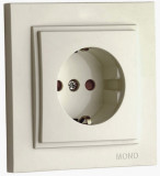 Mono Electric Socket Outlet Earthed 500-001721-117