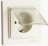 Mono Electric Triple One Way Switch with Protection Cover  500-000122-114