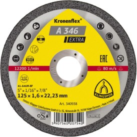 Klingspor KT/EXTRA/A346EX/S/GER/150X1,6X22,23