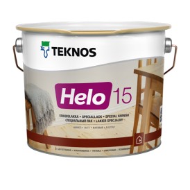 Teknos lacquer mat ext/int HELO 15  2.7l