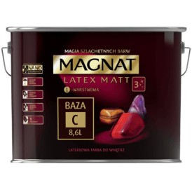 Magnat ներկ լատեքսային Baza C 8,6լ մ թափանցիկ